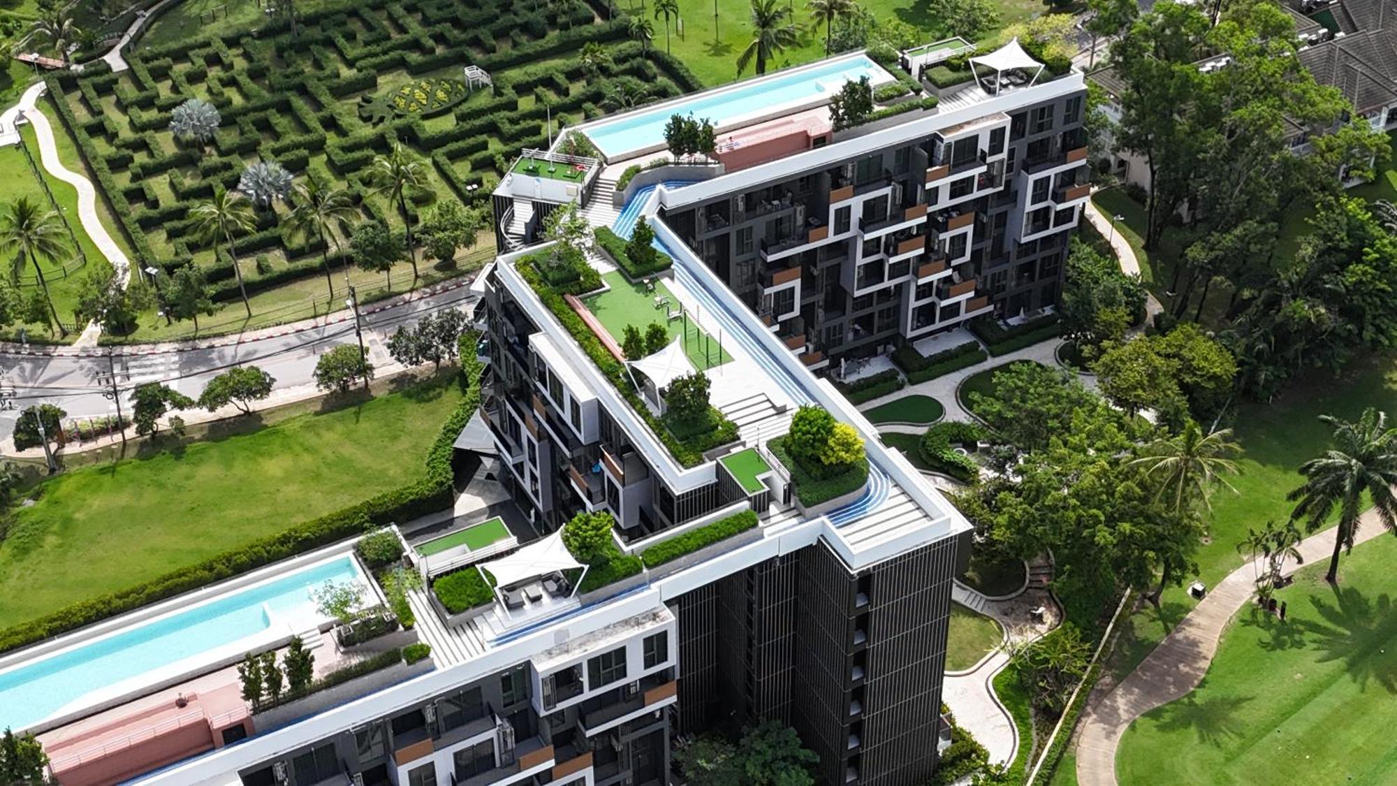 Sky Park Laguna 1Bdr Lake View Thalang Bagian luar foto