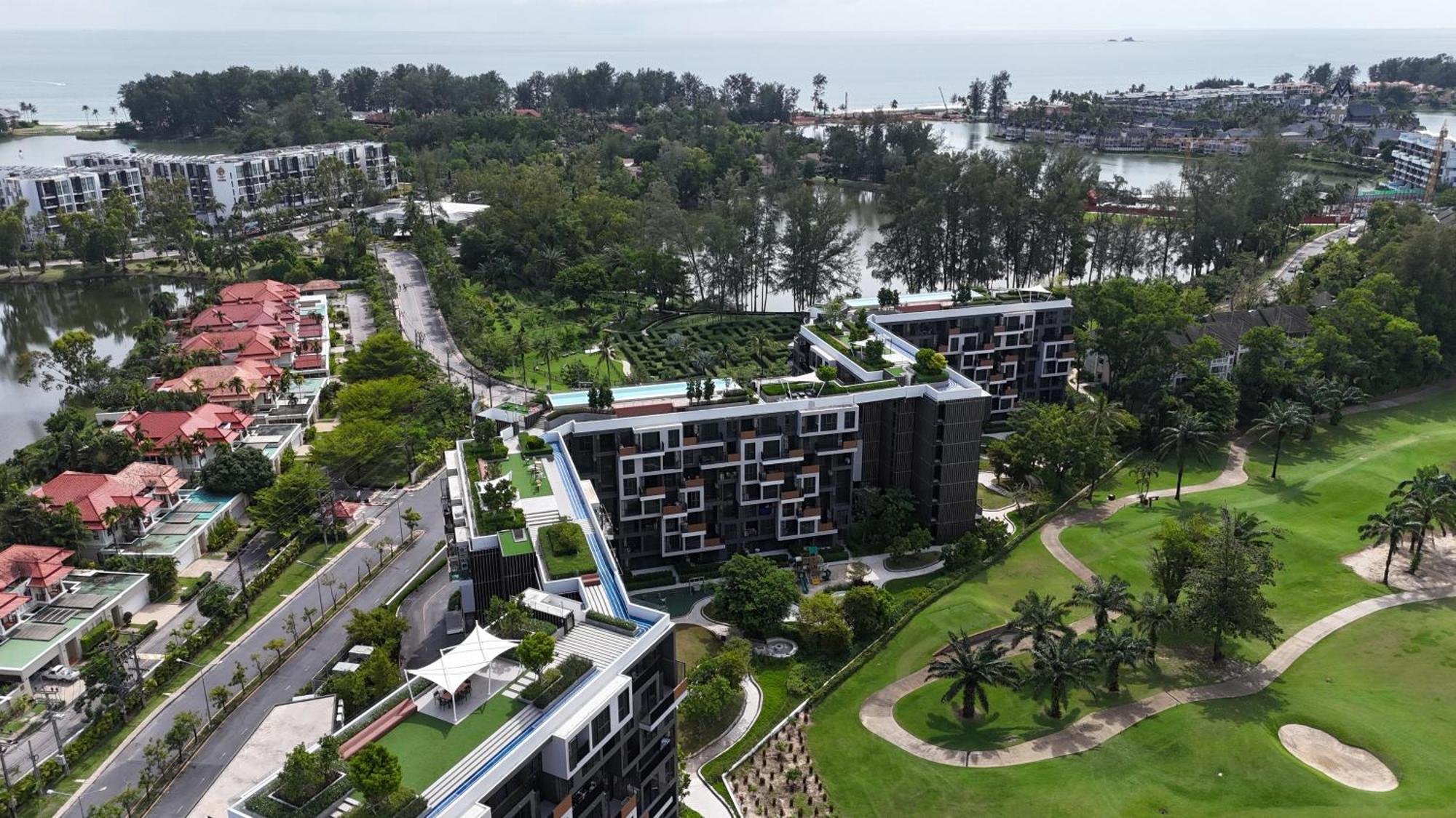 Sky Park Laguna 1Bdr Lake View Thalang Bagian luar foto